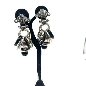 St Tropez Signed Ring Charms Dangling Earrings Designer Runway Couture G&S